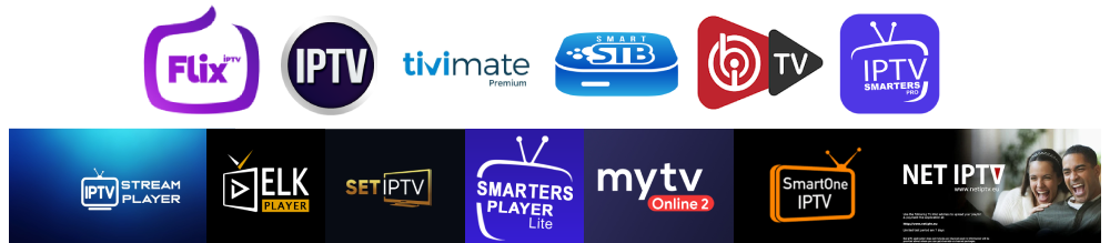 Applications IPTV compatibles avec IPTV Pure : Smarters, TiviMate, Net IPTV