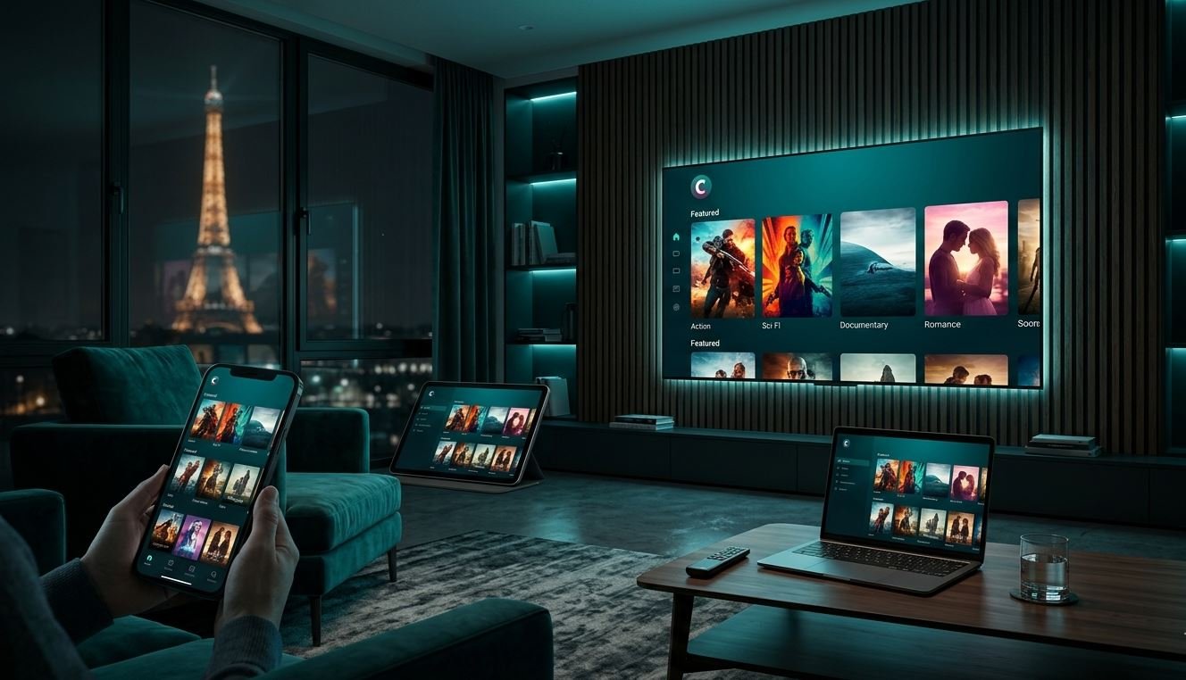 Pure IPTV OTT streaming premium 4K sport en direct